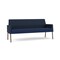 Lesro Mystic Lounge Reception Sofa, Bronze, RF Blueberry Back, MD Ink Seat, RF Blueberry Arm Panels ML1601 - alternate 1